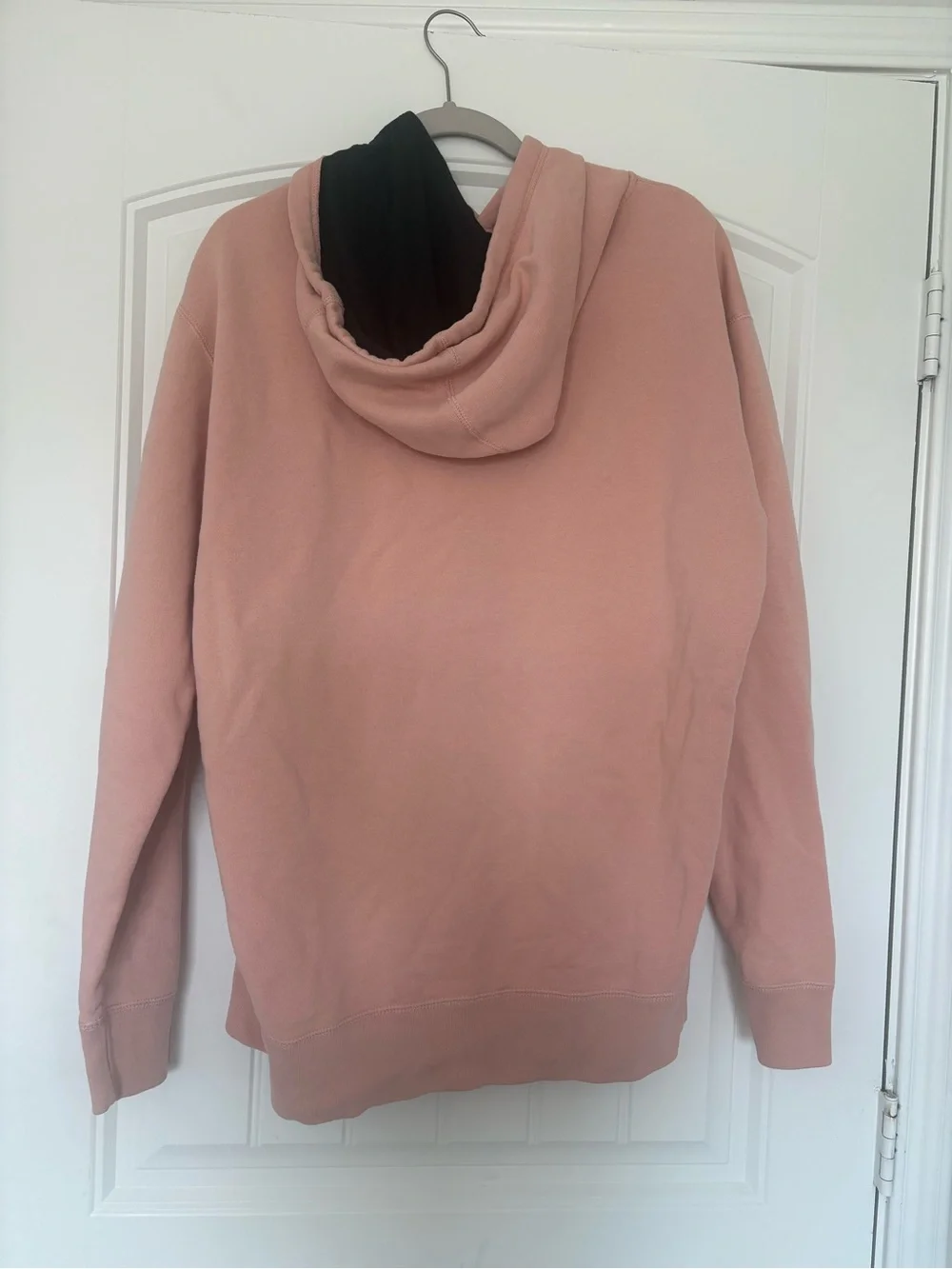 Hollister Men's Dusty Pink Crewneck Hoodie
